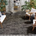 thumbnail image 1 of Safavieh Beach House Nikola Geometric Indoor/Outdoor Area Rug, Black/Beige, 6'7" x 6'7" Square, 1 of 6
