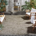 thumbnail image 1 of Safavieh Beach House Nikola Geometric Indoor/Outdoor Area Rug, Brown/Ivory, 6'7" x 6'7" Square, 1 of 6