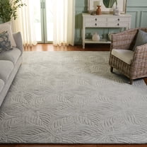 Safavieh Bella Margery Floral Area Rug, Gray/Ivory, 4' x 6'
