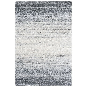 Safavieh  Berber Shag Aino Modern 1.2-inch Thick Rug 5'5" x  7'7" 5' x 8' Indoor,Shag Living Room,Dining Room,Bedroom Rectangle