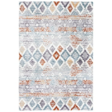 Safavieh  Berber Shag Anbar Rug 5'5" x  7'7" 5' x 8' Living Room,Bedroom,Dining Room Rectangle