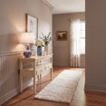 thumbnail image 1 of Safavieh Berber Torvald Abstract Polyester Shag Runner Rug, Ivory/Beige, 2'3" x 10', 1 of 12