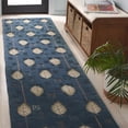 thumbnail image 1 of Safavieh Berkley Beulah Floral Wool Runner Rug, Blue, 2'6" x 10', 1 of 6