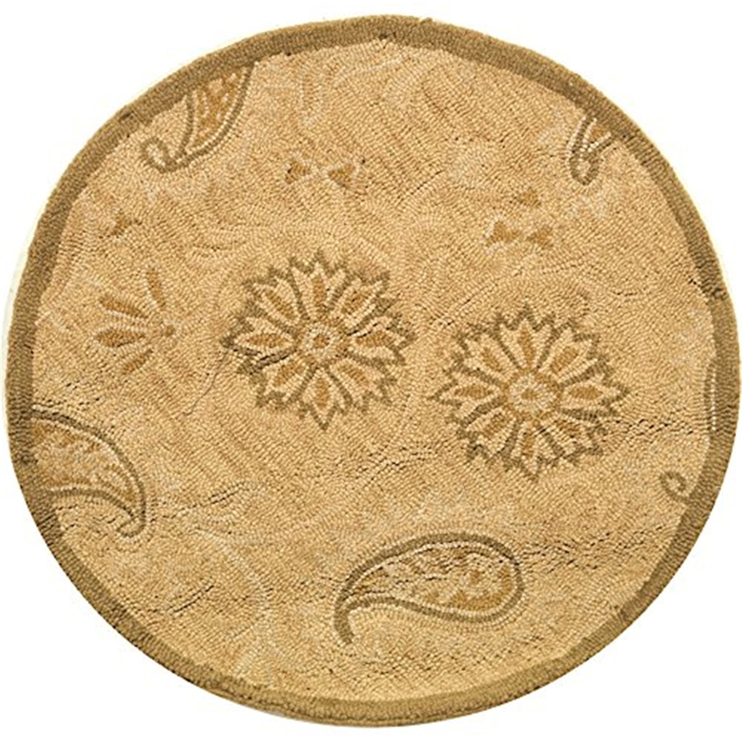 Contemporary Rug - Berkley Wool Pile -Light Brown-Color:Light Brown ...