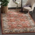 thumbnail image 1 of Safavieh Bijar Collection Traditional Oriental Vintage Area Rug-Color:Red/Royal,Shape:Square,Size:6'-7" X 6'-7", 1 of 6