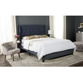 thumbnail image 1 of Safavieh Blanchett Modern Retro Tufted Bed Frame, 1 of 8