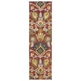 thumbnail image 1 of SAFAVIEH Blossom Lennon Floral Wool Runner Rug, Red/Multi, 2'3" x 16', 1 of 8