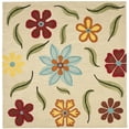 thumbnail image 1 of SAFAVIEH Blossom Maria Floral Wool Area Rug, Beige/Multi, 8' x 8' Square, 1 of 8