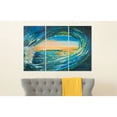 thumbnail image 1 of Safavieh Blue Grotto Triptych Wall Art, Assorted, 1 of 4