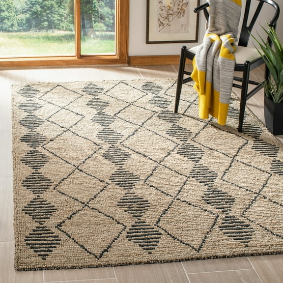 SAFAVIEH Bohemian Corie Geometric Area Rug, Beige/Black, 3' x 5'