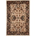 thumbnail image 1 of Traditional Rug - Persian Legend New Zealand Wool -Ivory/Black-Color:Ivory/Black,Design:Traditional,Shape:Accent,Size:3'L x 2' W, 1 of 5