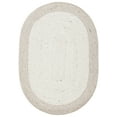thumbnail image 1 of SAFAVIEH Braided Lars Geometric Reversible Area Rug, Beige/Ivory, 10' x 14' Oval, 1 of 12