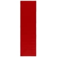 thumbnail image 1 of SAFAVIEH Braided Rishika Solid Machine Washable Reversible Runner Rug, Rust, 2'3" x 8', 1 of 16