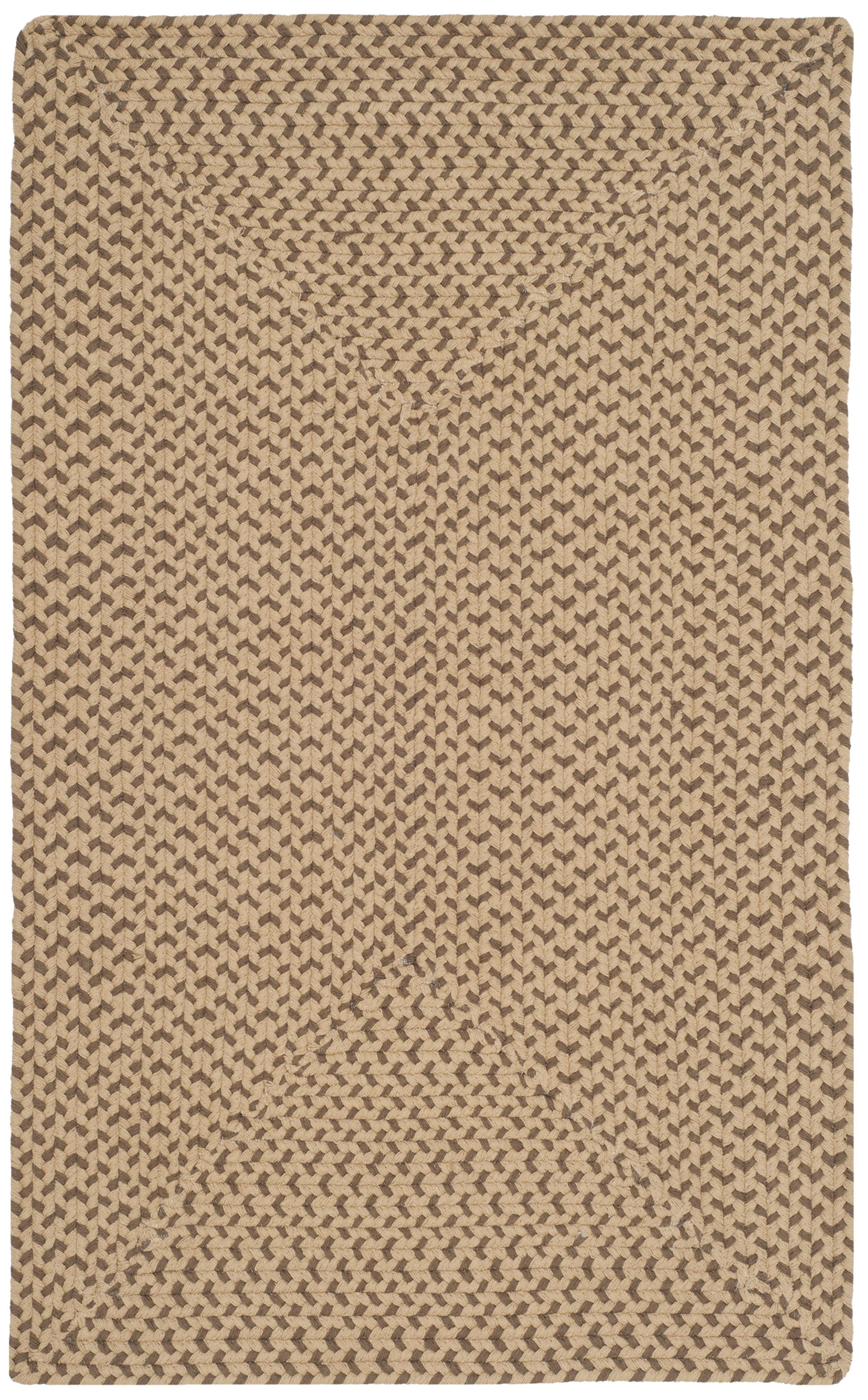 Safavieh Braided Coleman Confetti Solid Cotton Area Rug, Beige