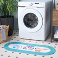 thumbnail image 1 of Safavieh Braided Posters Laundry Room Runner Rug, Ivory/Blue, 1'8" x 4' Oval, 1 of 6