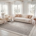 thumbnail image 1 of Safavieh Braided Victor Bordered Machine Washable Reversible Area Rug, Ivory/Gray Black, 4' x 6', 1 of 17