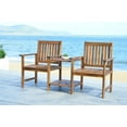 thumbnail image 1 of Safavieh Brea Indoor/Outdoor Modern Twin Seat Bench, 1 of 6