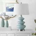 thumbnail image 1 of Safavieh Brielle 27.5 in. Solid Pagoda Table Lamp, Blue, 1 of 4