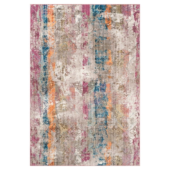 safavieh bristol btl345a area rug - gray / blue