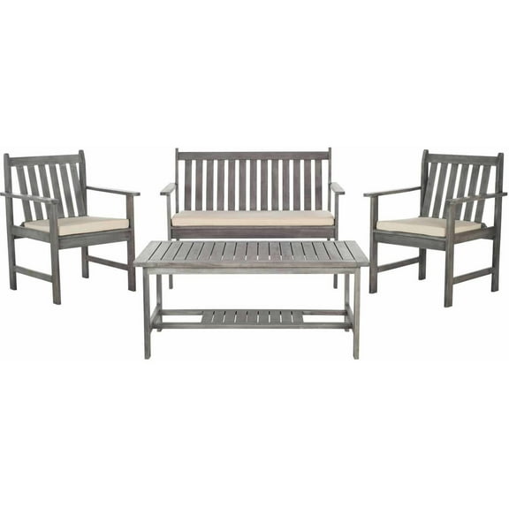 Safavieh Burbank 4-Piece Outdoor Set