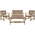 thumbnail image 1 of Safavieh Burbank 4-Piece Outdoor Set, 1 of 2