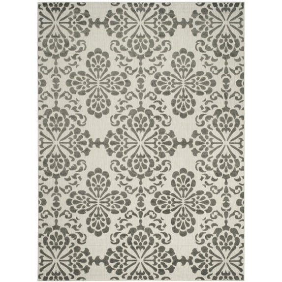 SAFAVIEH Cottage Collection COT908C Cream / Grey Rug