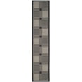 thumbnail image 1 of Safavieh Courtyard Eileen Geometric Indoor/Outdoor Runner Rug, Black/Sand, 2'3" x 10', 1 of 9