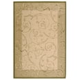 thumbnail image 1 of Safavieh Courtyard Daniel Oriental Indoor/Outdoor Area Rug, Natural/Olive, 4' x 5'7", 1 of 16