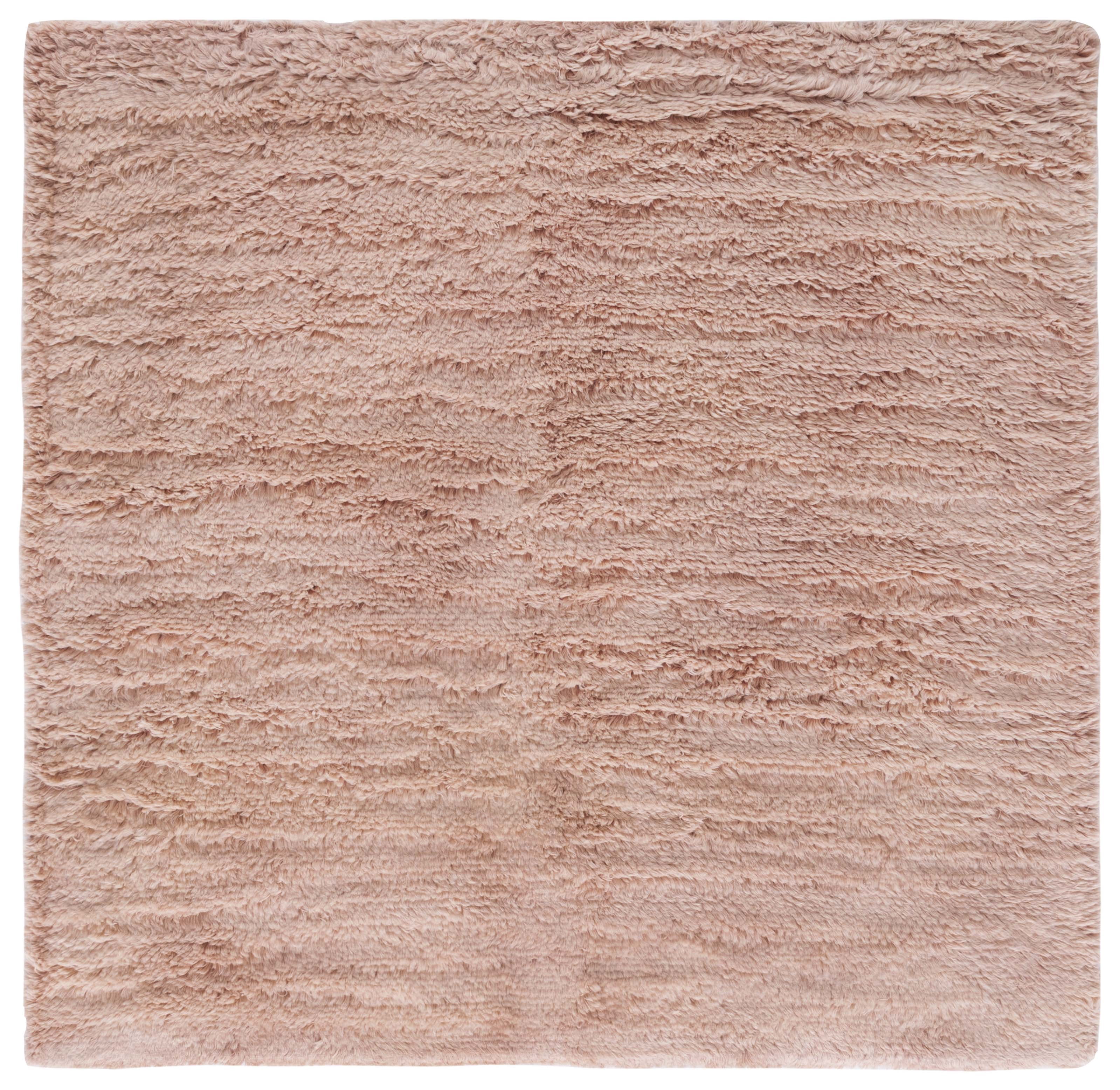 SAFAVIEH Casablanca Genette Solid Area Rug, Pink, 6' x 6' Square
