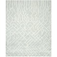 thumbnail image 1 of SAFAVIEH Casablanca Elvan Geometric Shag Area Rug, Blue/Ivory, 8' x 10', 1 of 8