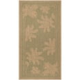 thumbnail image 1 of Safavieh CY6683 Courtyard Area Rug-Finish:Green/Natural,Shape:Runner,Size:2'-7" X 5', 1 of 2