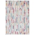 thumbnail image 1 of SAFAVIEH Cabana Avalon Geometric Indoor/Outdoor Area Rug, Red/Aqua/Ivory, 4' x 6', 1 of 14