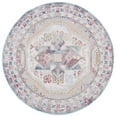 thumbnail image 1 of SAFAVIEH Cabana Clark Medallion Indoor/Outdoor Area Rug, Rust/Blue/Ivory, 6'7" x 6'7" Round, 1 of 10