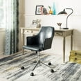 thumbnail image 1 of Safavieh Cadence Modern Swivel Bicast Leather Office Chair, 1 of 7