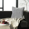 thumbnail image 1 of Safavieh Caine Solid Textured Pillow, 1 of 4