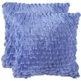 thumbnail image 1 of Safavieh Cali Plush Shag Pillow, Set of 2, 1 of 4