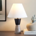thumbnail image 1 of Safavieh Callie 12" Traditional Terrazzo/Iron Sheet Table Lamp, Gray/Black, 1 of 5