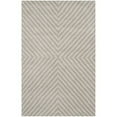 thumbnail image 1 of Contemporary Rug - Cambridge Wool Pile -Grey/Taupe Style-B-Color:Grey/Taupe,Design:Contemporary,Shape:Small Rectangle,Size:5'L x 3'W, 1 of 4