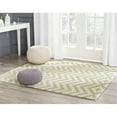 thumbnail image 1 of Contemporary Rug - Cambridge Wool Pile -Ivory/Light Green Style-C-Color:Ivory/Light Green,Design:Contemporary,Shape:Small Rectangle,Size:6'L x 4'W, 1 of 5