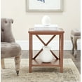 thumbnail image 1 of Safavieh Candace Cross-Back End Table, 1 of 6