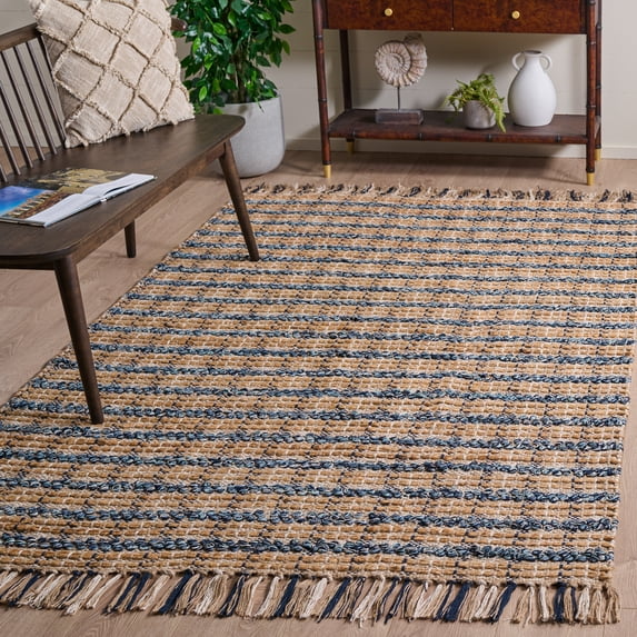 Safavieh Cape Cod Ronni Distressed Area Rug, Blue/Natural, 8' x 10'
