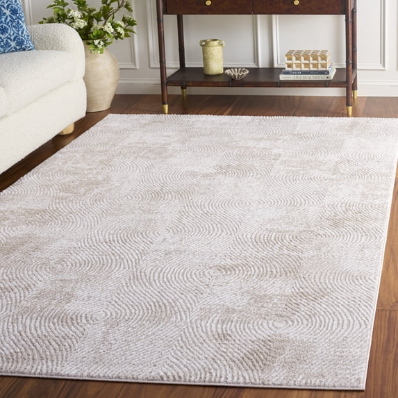 Safavieh Carter Royston Abstract Area Rug, Ivory/Taupe, 4' x 6'