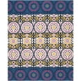 thumbnail image 1 of Contemporary Rug - Cedar Brook -Blue/Pink-Color:Blue/Pink,Design:Contemporary,Shape:Rectangle,Size:9'3"L x 7'3"W, 1 of 2