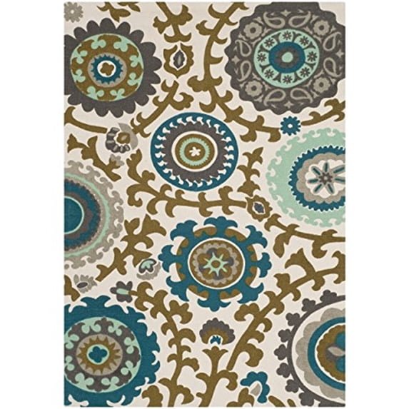 Safavieh Cedar Brook Ivory Contemporary Rug - 6' x 9'