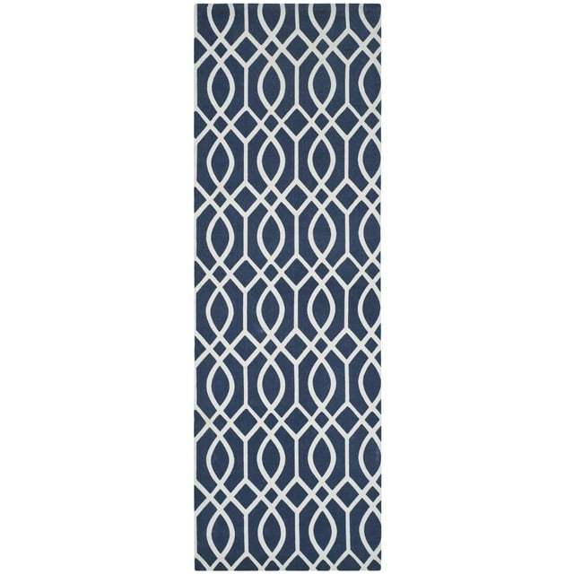 Safavieh Cedar Brook Navy Contemporary Rug - Runner 2' x 6'