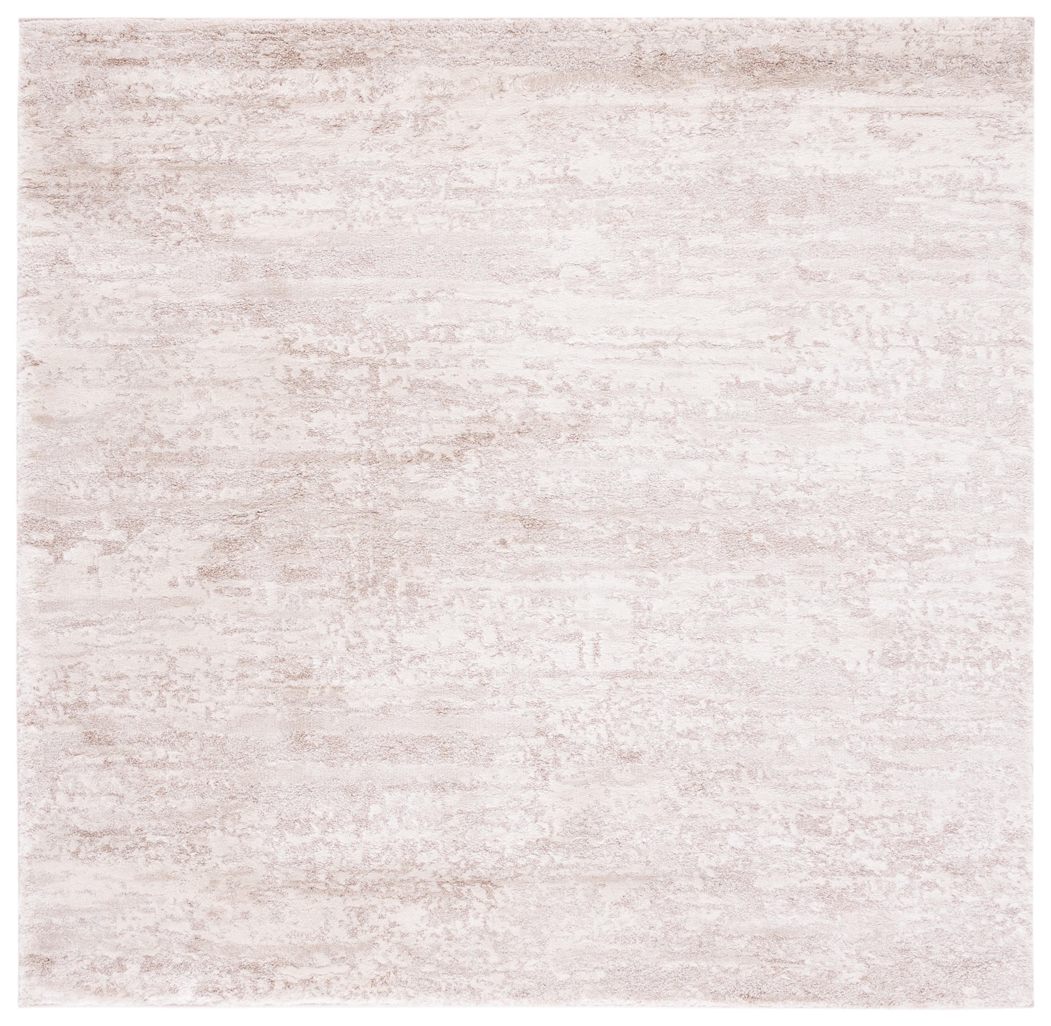 SAFAVIEH Century Arianne Distressed Area Rug, Ivory/Beige, 8' x 8' Square