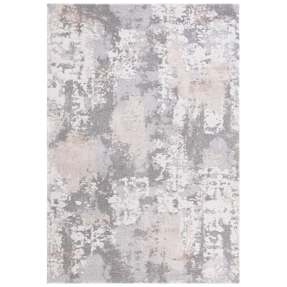 SAFAVIEH Century Bentley Distressed Area Rug, Beige/Grey, 6'7" x 9'