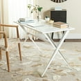 thumbnail image 1 of Safavieh Chapman Modern Glam Cross Leg Writing Desk, 1 of 6