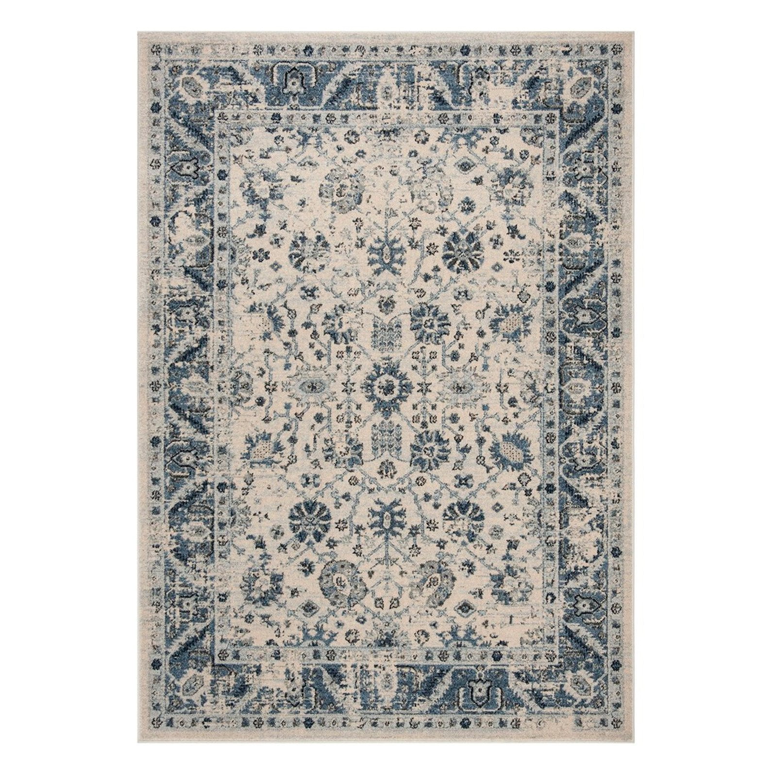 Safavieh Charleston Sigrid Vintage Boho Oriental Rug Ivory/Blue 6'7" x
