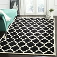 thumbnail image 1 of SAFAVIEH Chatham Freddy Geometric Wool Area Rug, Black/Ivory, 2' x 3', 1 of 8